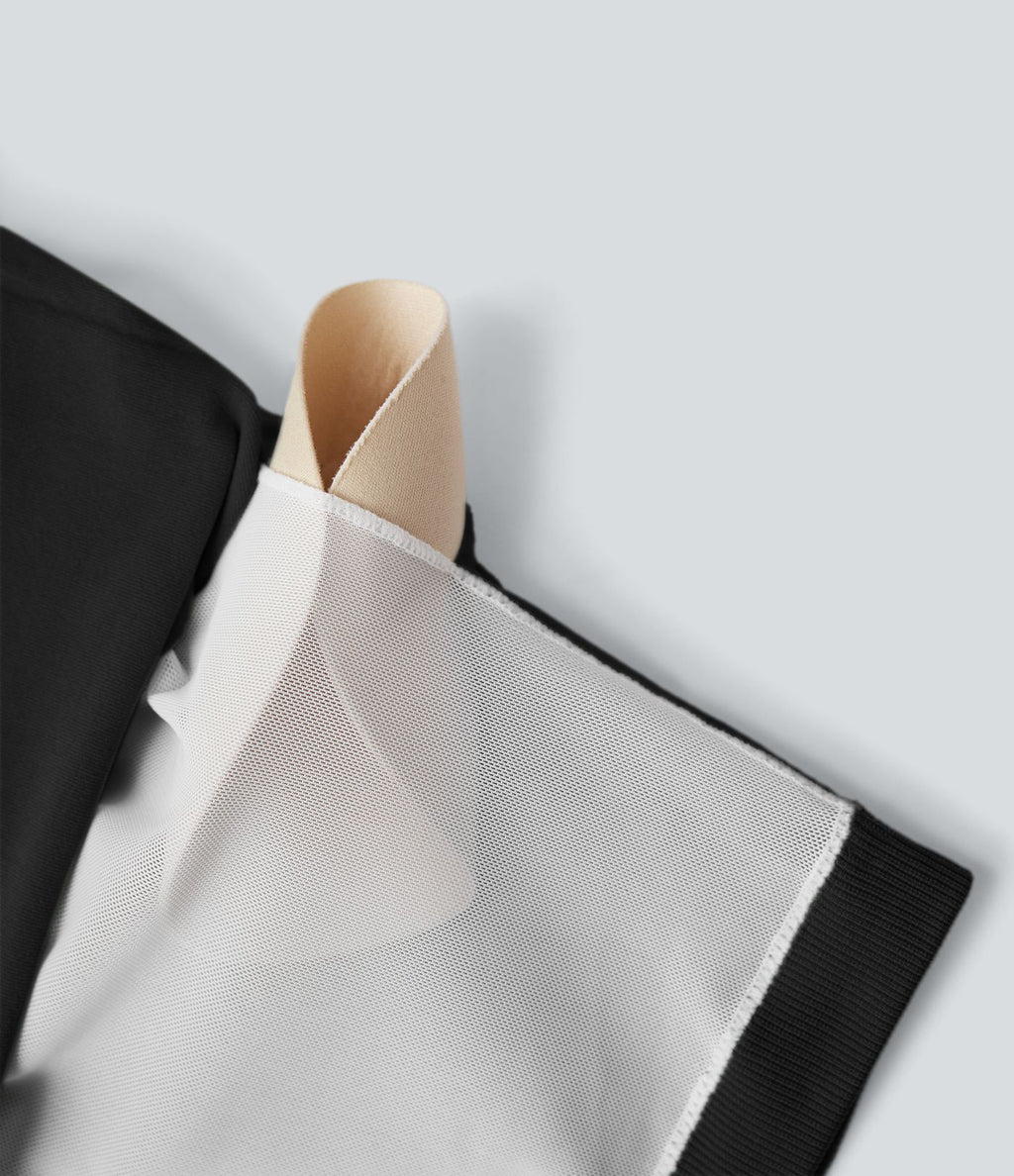 Haut de sport yoga col V à manches longues sans couture OneForm Seamless Flow