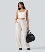 OneForm Débardeur casual sans couture col rond échancré dos en U avec soutien-gorge intégré
