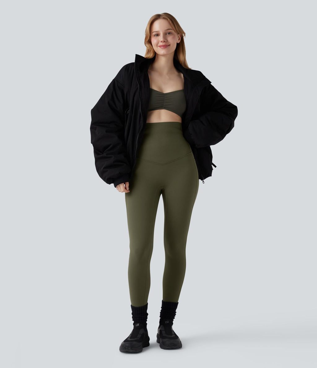 Legging d'entraînement Halara UltraSculpt™ Extra Heat taille ultra-haute gainant avec poches