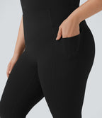 Legging d'entraînement gainant taille haute avec poches Halara UltraSculpt™