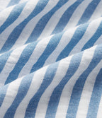 Salopette casual rayée effet lin avec poches