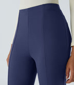 Pantalon tailleur ajusté taille haute Halara Flex™ avec poches