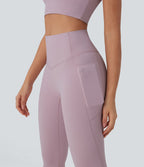 Legging 7/8 de yoga gainant galbant taille haute avec poches Halara UltraSculpt™