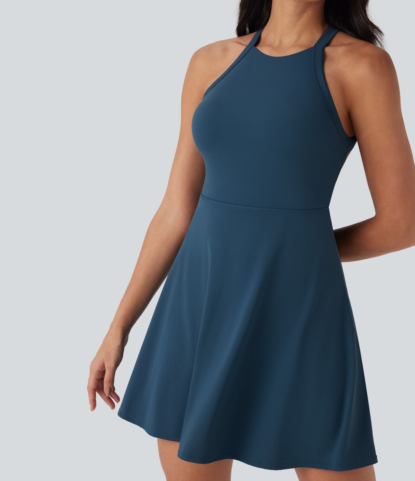 Robe de danse dos nu torsadée Softlyzero™ Airy Cool Touch - Easy Peasy