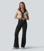 Pantalon évasé SpacerTek™ taille haute ventre plat