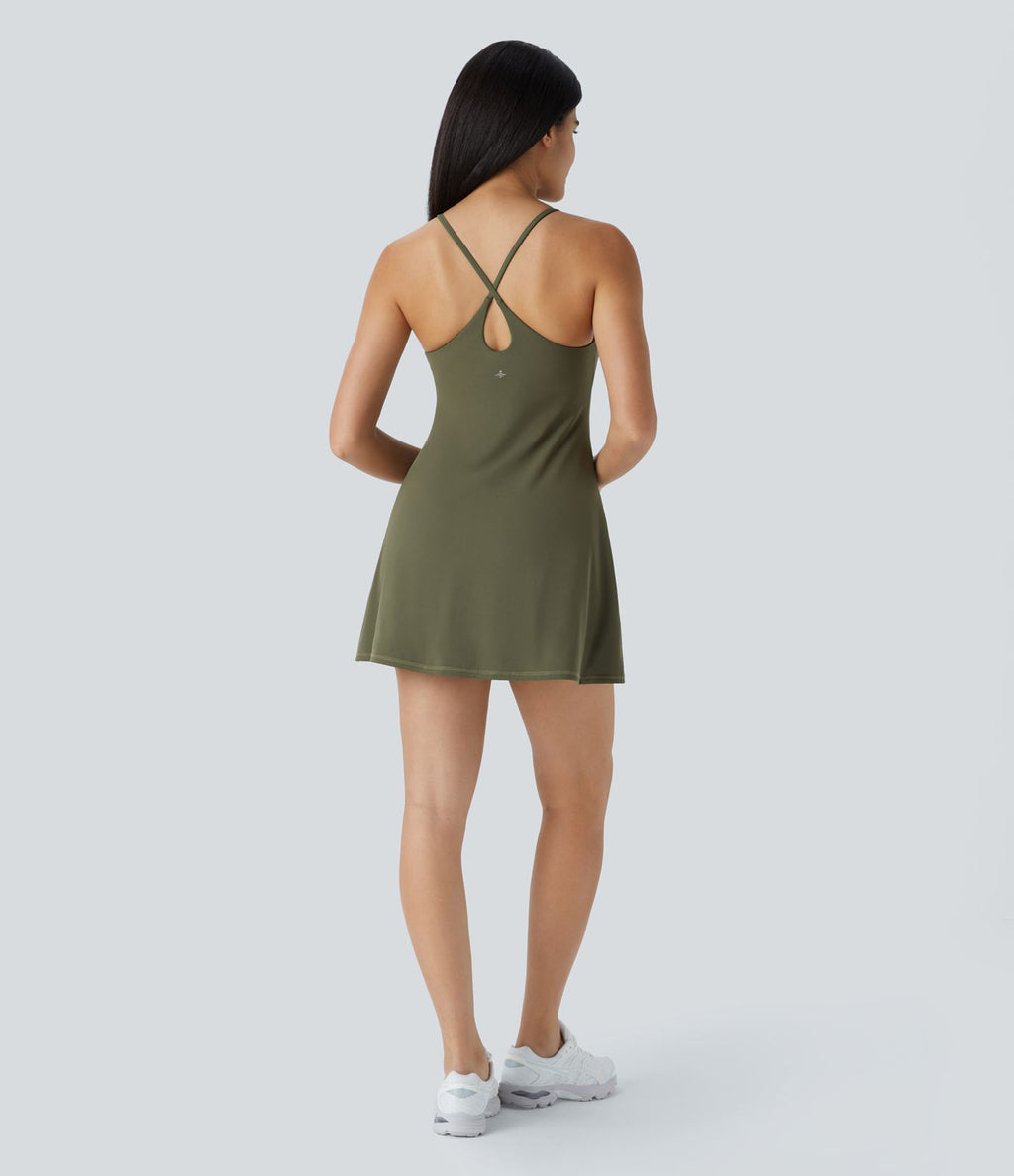 Robe de sport SoftlyZero™ Plush dos nu A-C