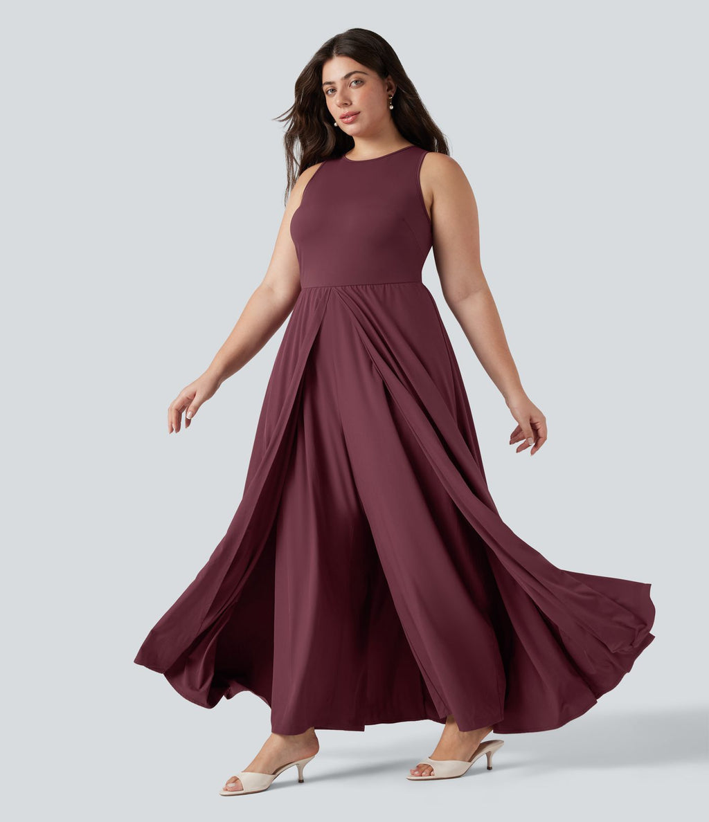 Combinaison sans manches grande taille Breezeful™ séchage rapide superposée avec poches