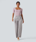 T-shirt de travail SoftlyZero™ Airy encolure arrondie manches courtes effet frais InstantCool
