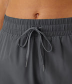 Shorts Running 7,5cm 2 en1 Taille Mi-Haute Cordon de Serrage Empiècement Mesh Contrastant