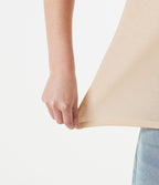 T-shirt casual col V à manches courtes