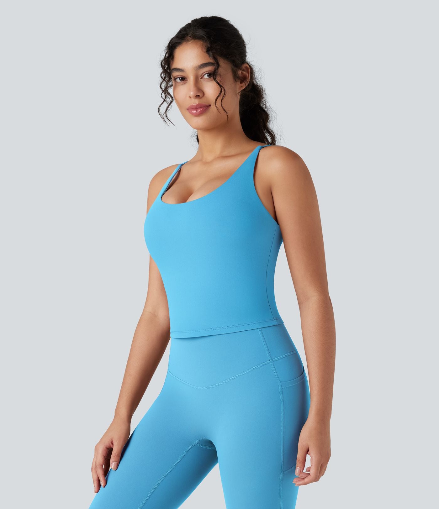 Débardeur yoga Halara UltraSculpt™ col U