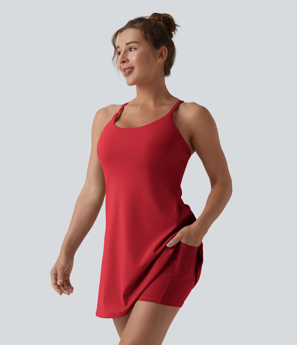 Robe sport dos nu Softlyzero™ Plush - Édition Easy Peasy E-G