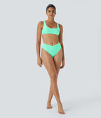 Bikini Bas de Maillot de Bain Crossover