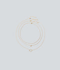 Ensemble de colliers pendentifs lettre + cœur