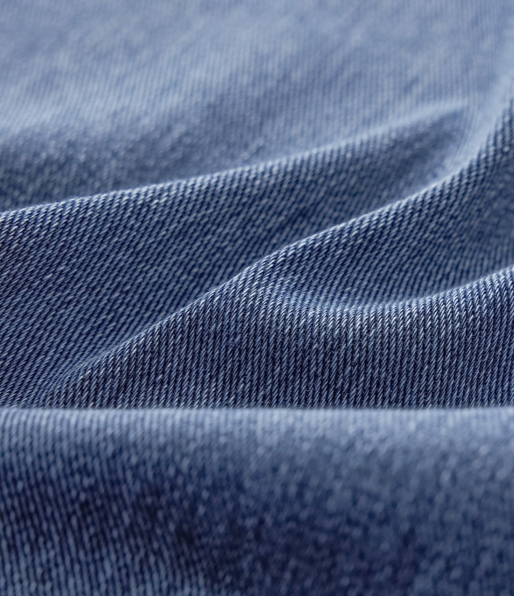Halara Flex™ Jupe en Jean longue décontractée extensible délavé taille moyenne avec fente et multiples poches