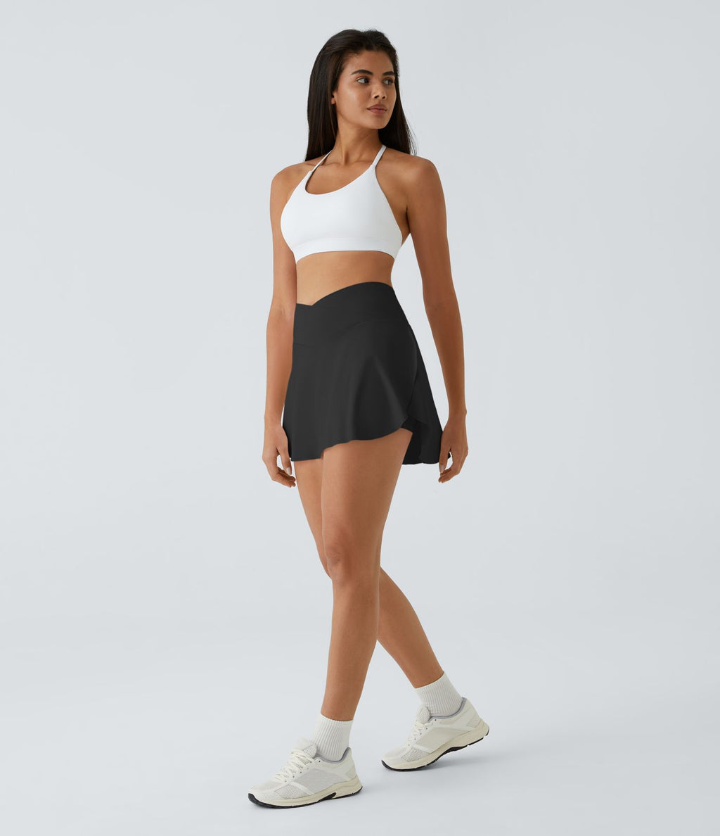 Jupe de tennis SoftlyZero™ Airy 2-en-1 avec poches latérales croisées effet frais InstantCool, Lucid, longueur allongée