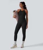 Débardeur de yoga SoftlyZero™ Airy dos nageur effet frais InstantCool avec brassière intégrée, poches, protection solaire UPF50+