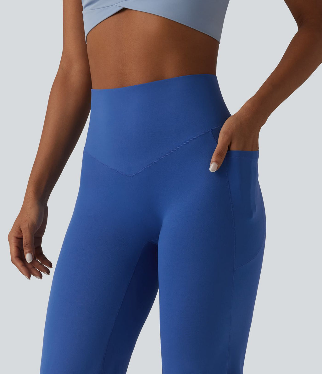 SoftlyZero™ Jogging corsaire ballon taille haute ventre plat pour la danse avec poches
