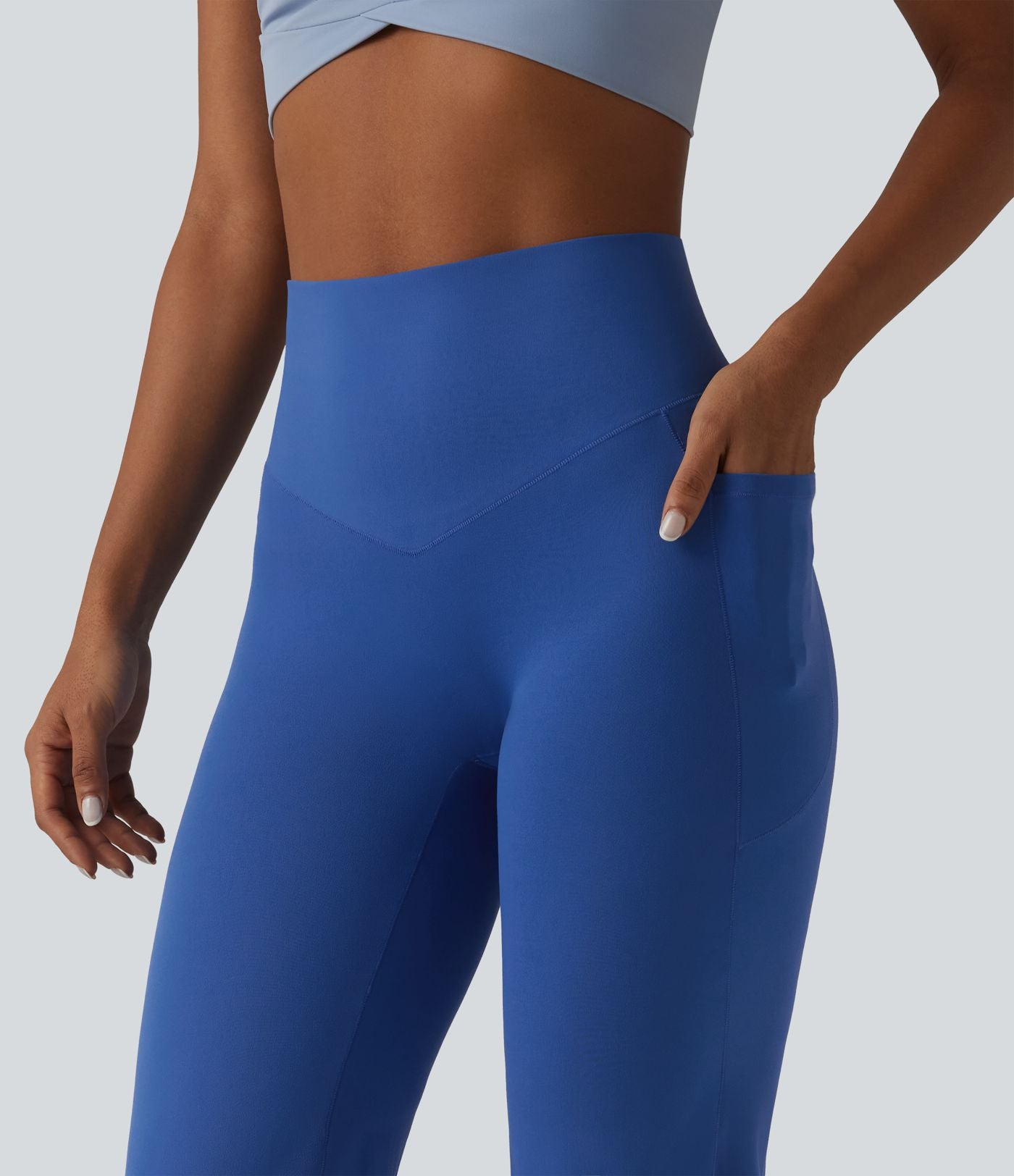 SoftlyZero™ Jogging corsaire ballon taille haute ventre plat pour la danse avec poches