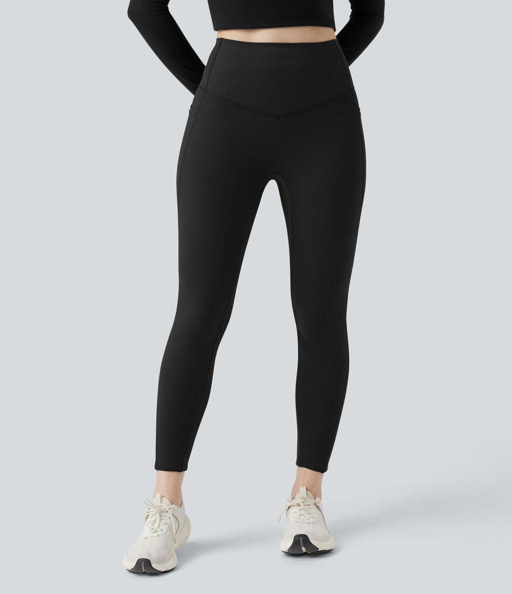 Legging de yoga gainant taille haute extra chaud Halara UltraSculpt™ avec poches