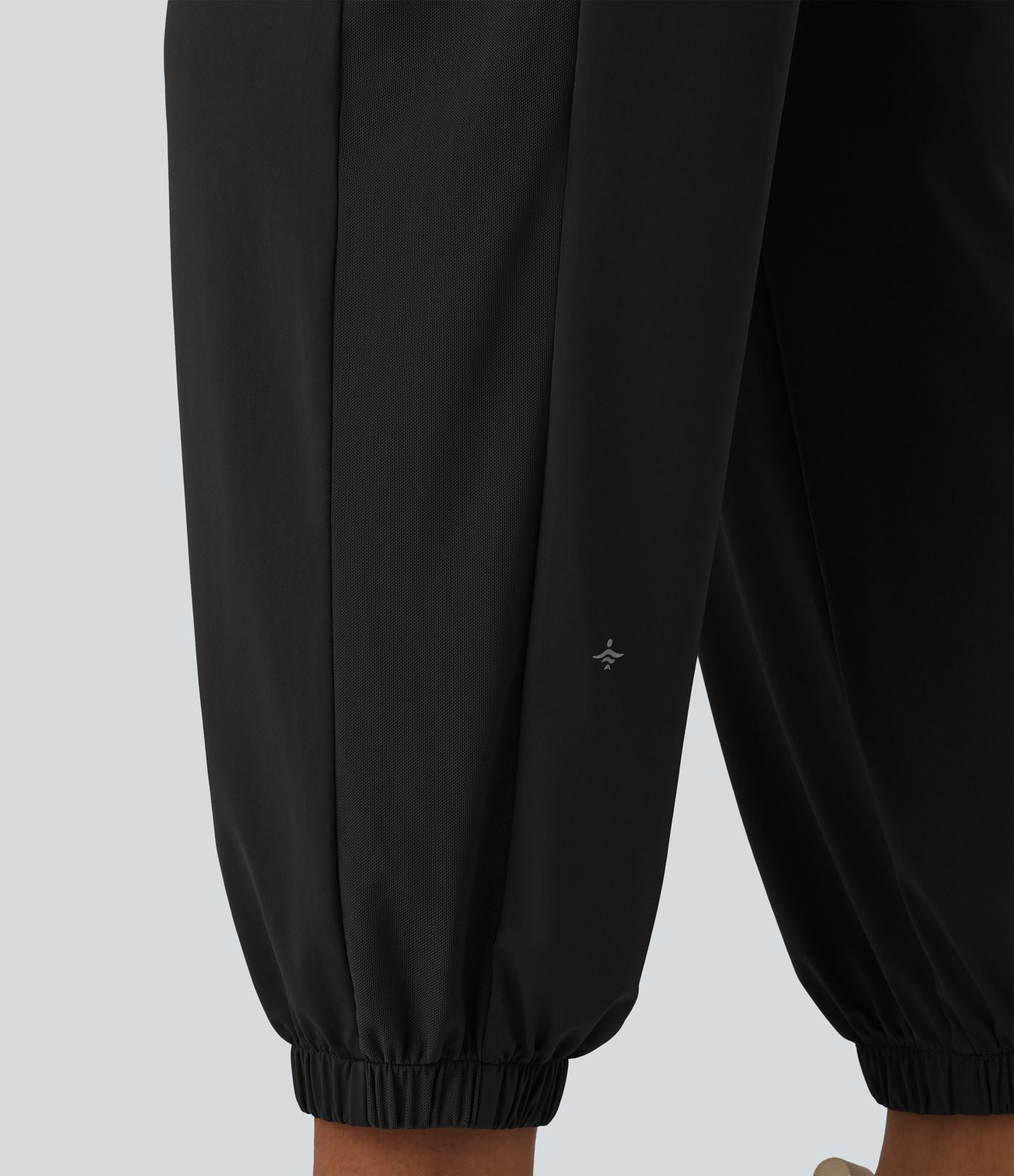 Jogging de sport taille haute en maille contrastée respirante avec poches - Protection solaire UPF50+