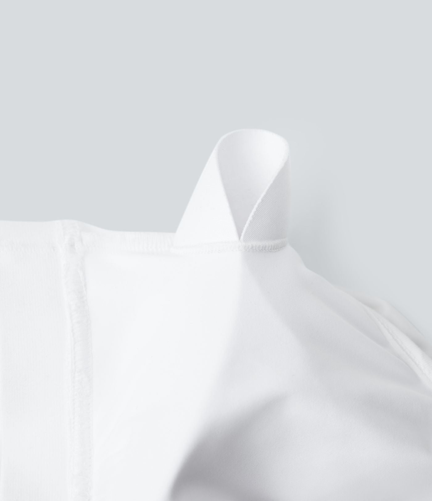 Haut de sport yoga SoftlyZero™ Airy licou drapé effet frais InstantCool, bonnets E-G, protection solaire UPF50+