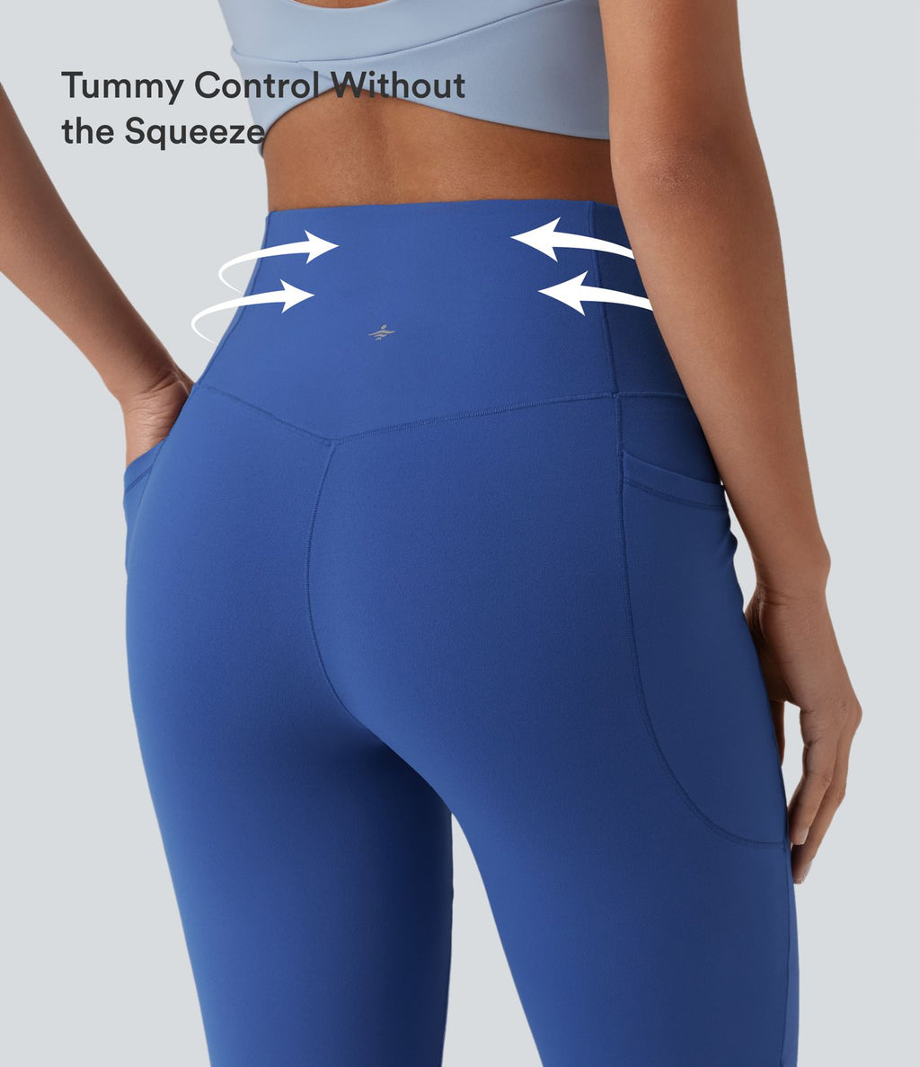 Jogging ballon danse SoftlyZero™ taille haute gainant avec poches