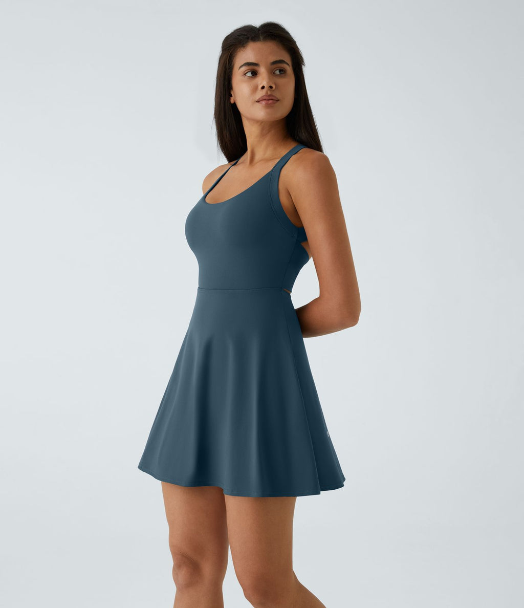 Robe Danse Sport Évasée Torsadée Dos Nu Plus Longue Easy Peasy Édition