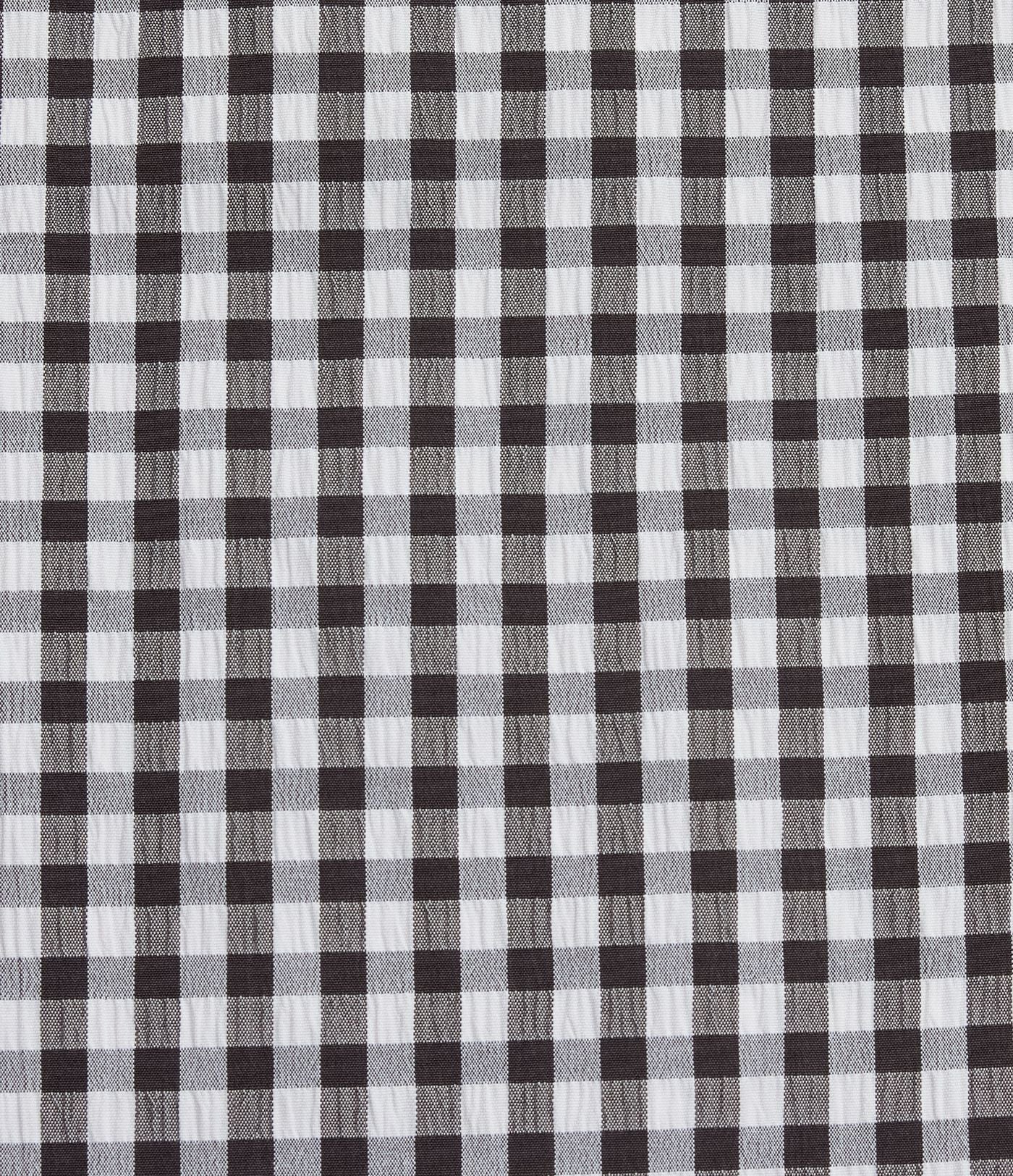 Pantalon casual baggy à carreaux taille haute avec poches