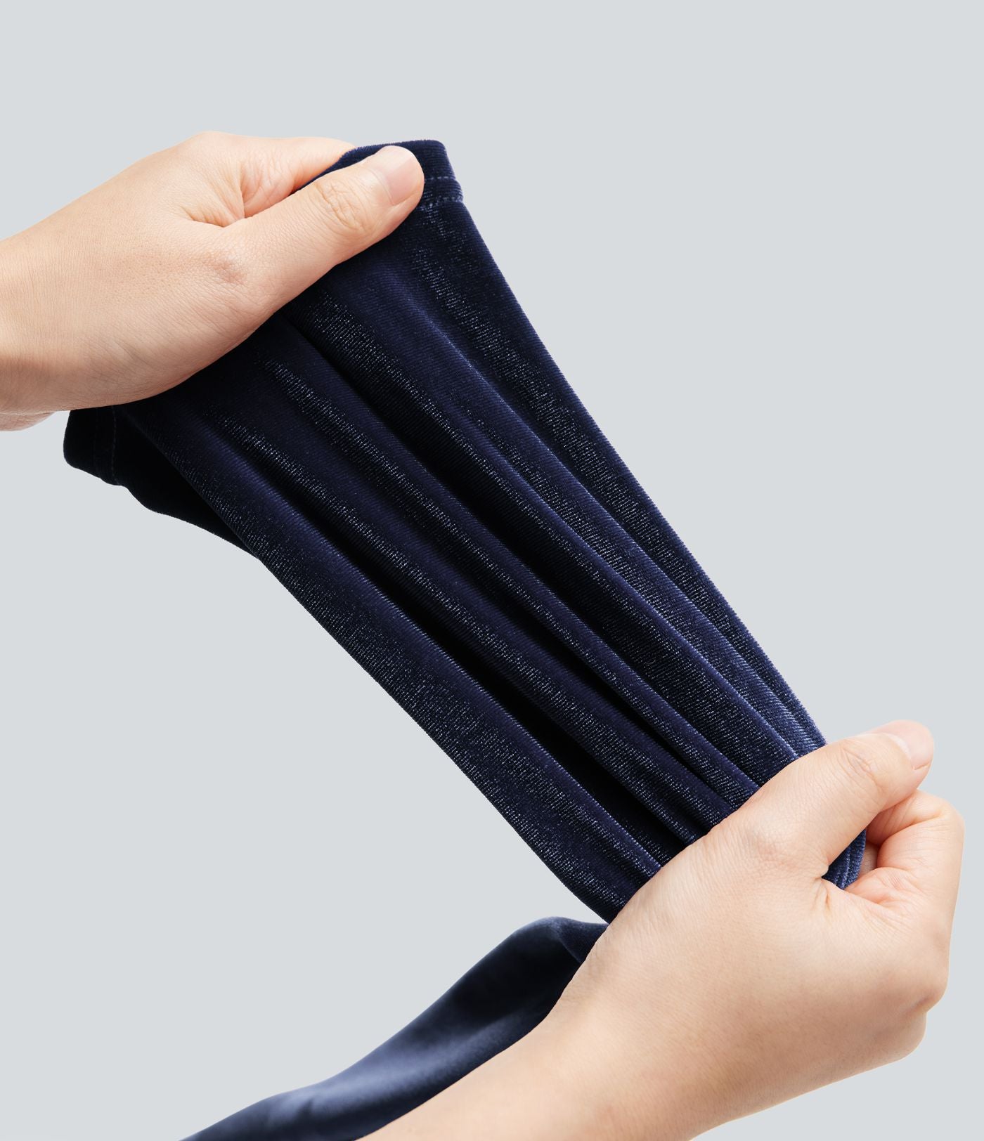 Pantalon détente baggy velours taille haute avec poches