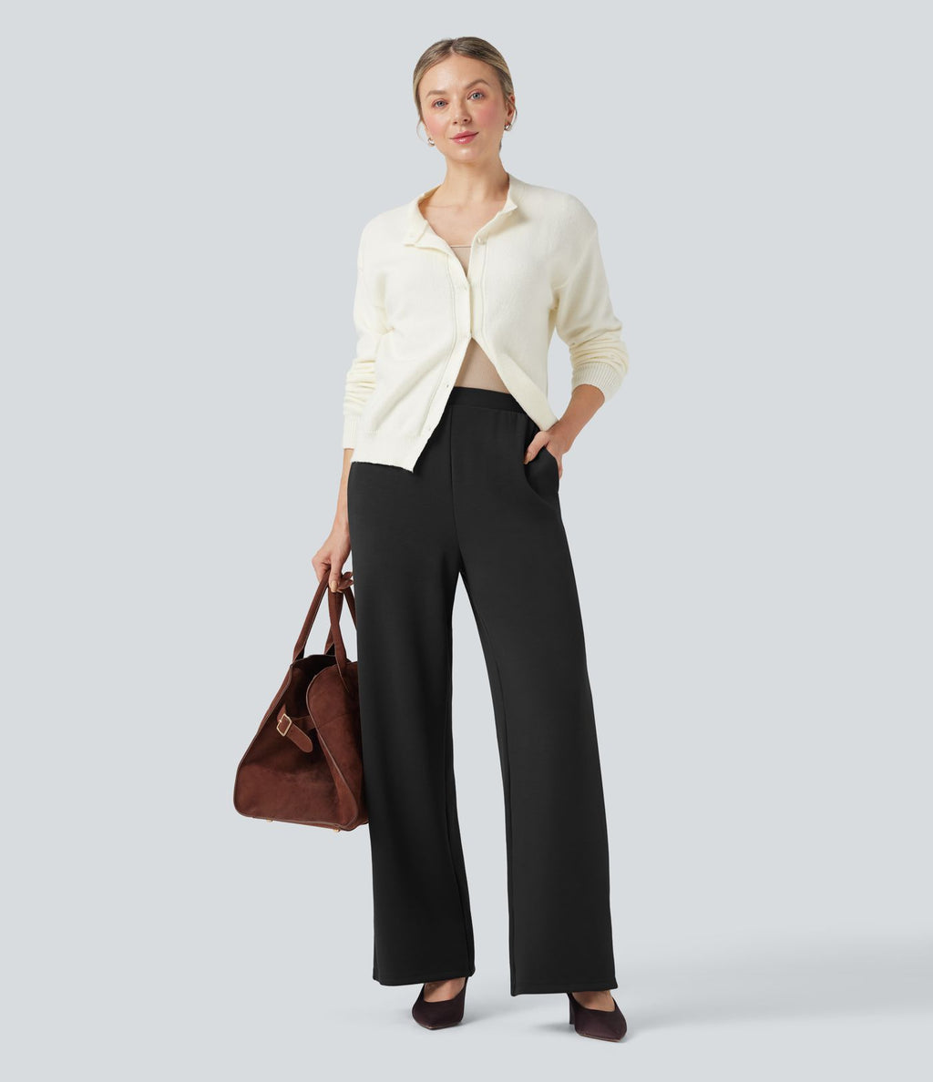 Pantalon de travail SpacerTek™ taille haute, jambe large, avec poches