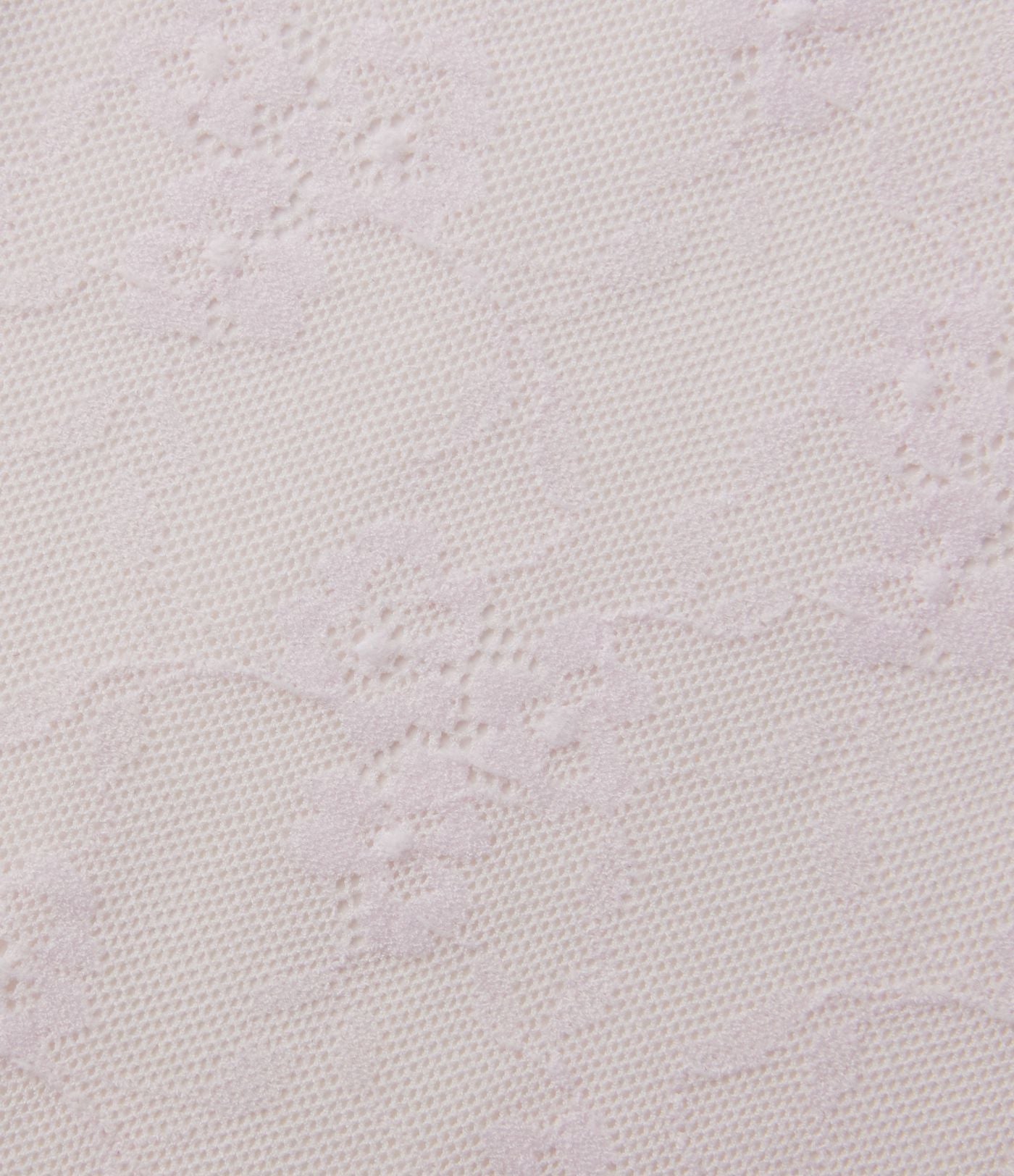 Débardeur transparent dentelle à motif floral