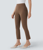 Pantalon de travail fuselé court taille haute Halara Flex™ avec poches
