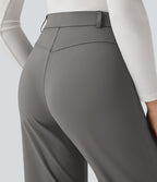 Pantalon tailleur fuselé 7/8 taille haute Halara Flex™ DayStretch avec poches
