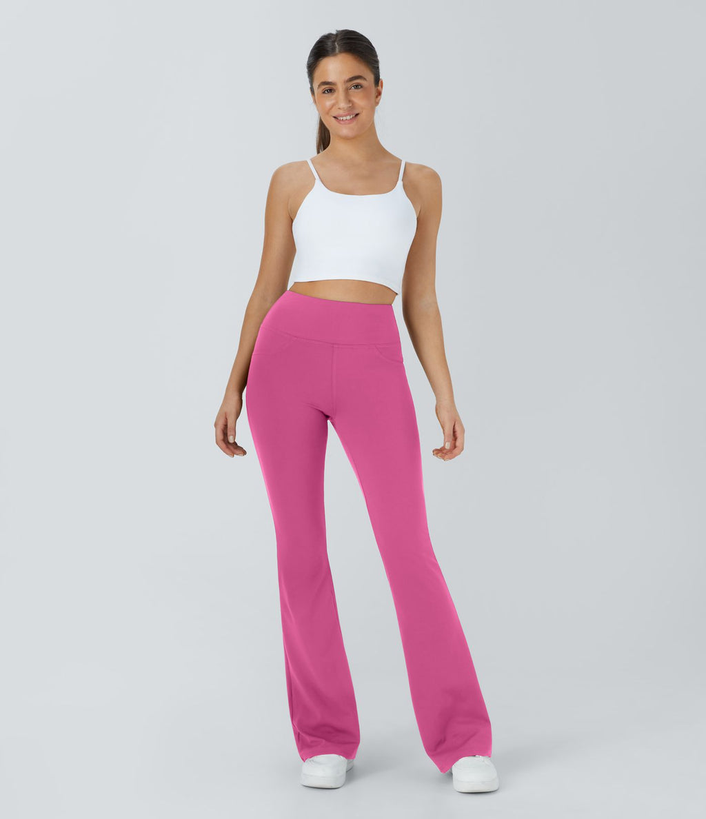 Legging yoga évasé taille haute DayStretch avec poches