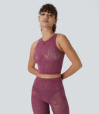 Débardeur court avec découpes sans couture OneForm Seamless Flow