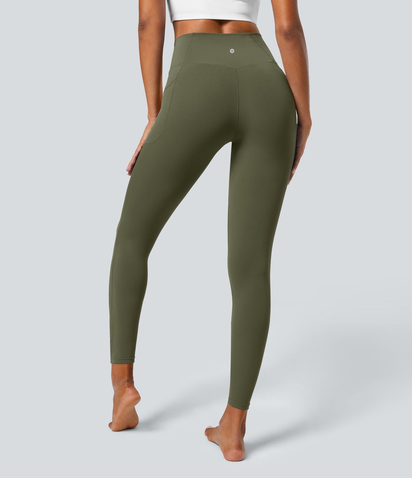 Softlyzero™ Legging Unis Poches Croisées