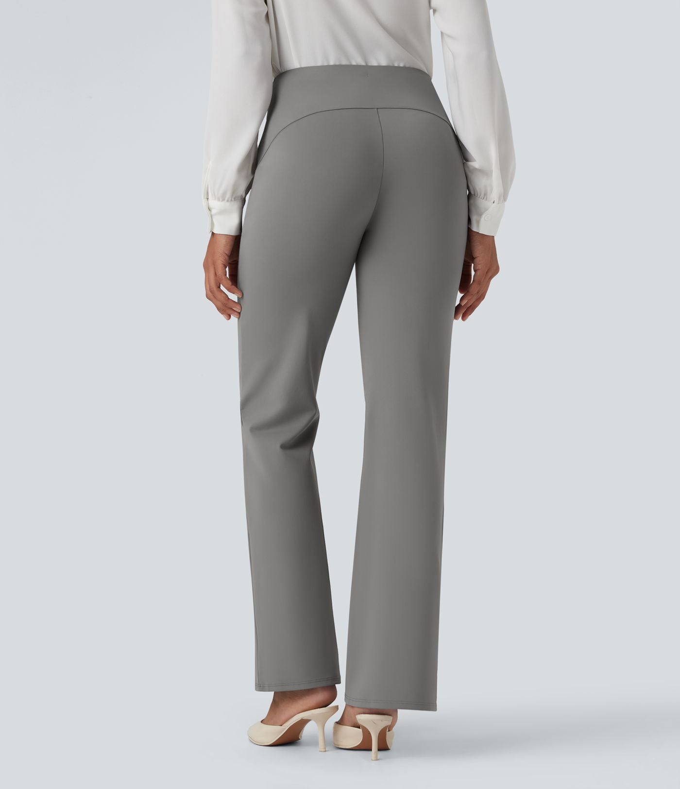 Pantalon tailleur bootcut taille haute Halara Flex™ DayStretch avec poches