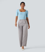 T-shirt de travail SoftlyZero™ Airy encolure arrondie manches courtes effet frais InstantCool