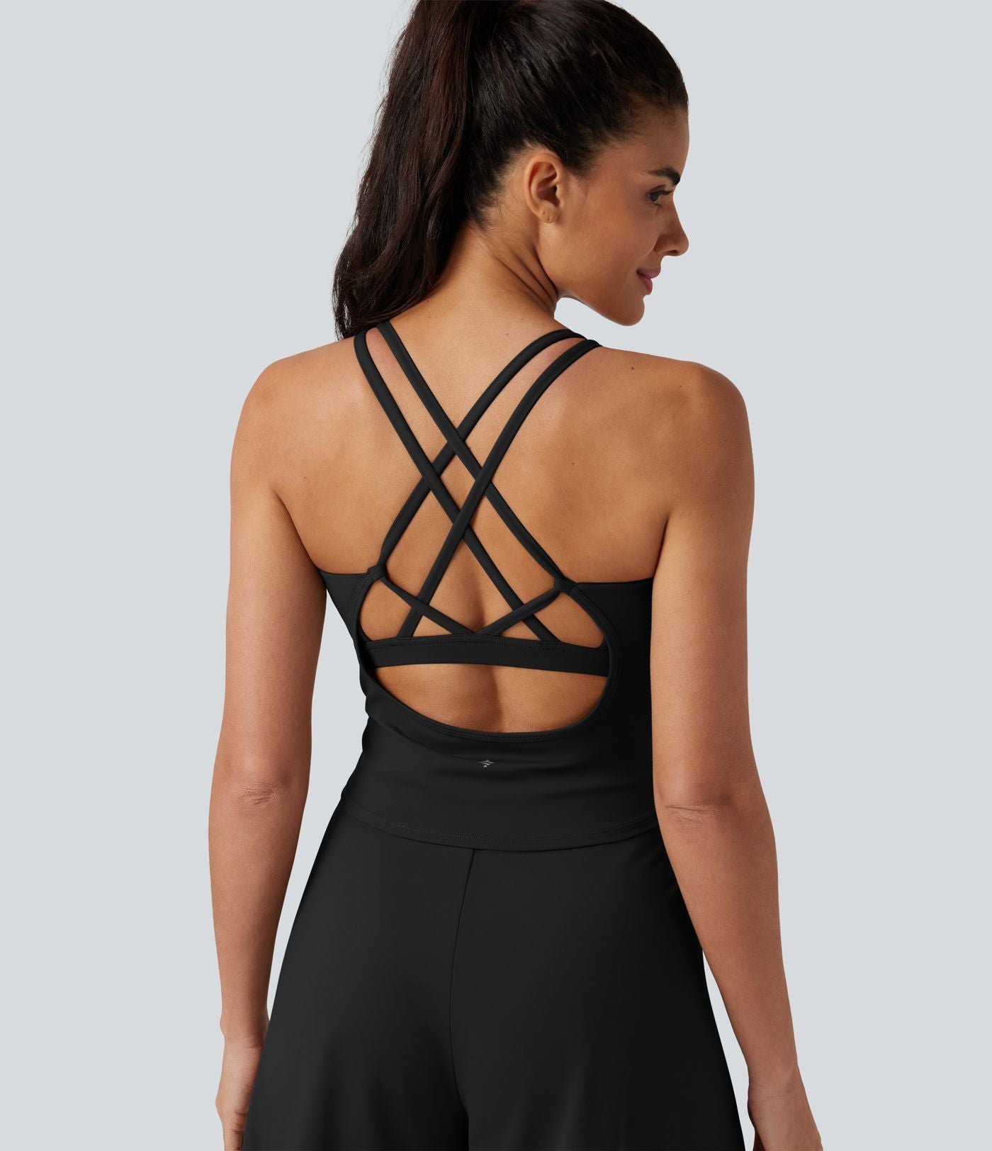 Combishort de sport SoftlyZero™ Airy à encolure U, toucher frais, coussinets amovibles, poches et accès facile Easy Peasy