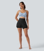 Short de danse SoftlyZero™ 10 cm taille haute gainant coupe ballon avec poches et protection solaire UPF50+