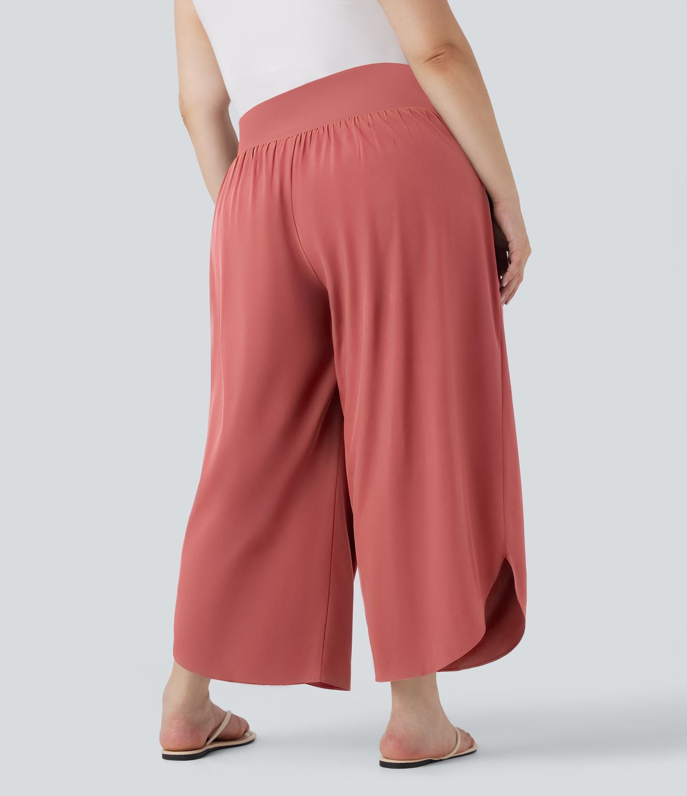 Pantalon tailleur gainant taille haute avec poches Halara Flex™