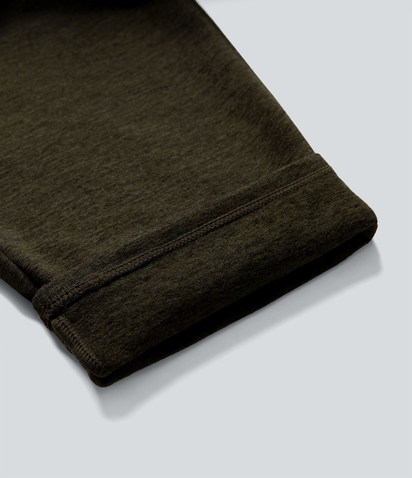 Pantalon jogging détente thermique chiné taille mi-haute séchage rapide avec cordon et poches - UPF40+
