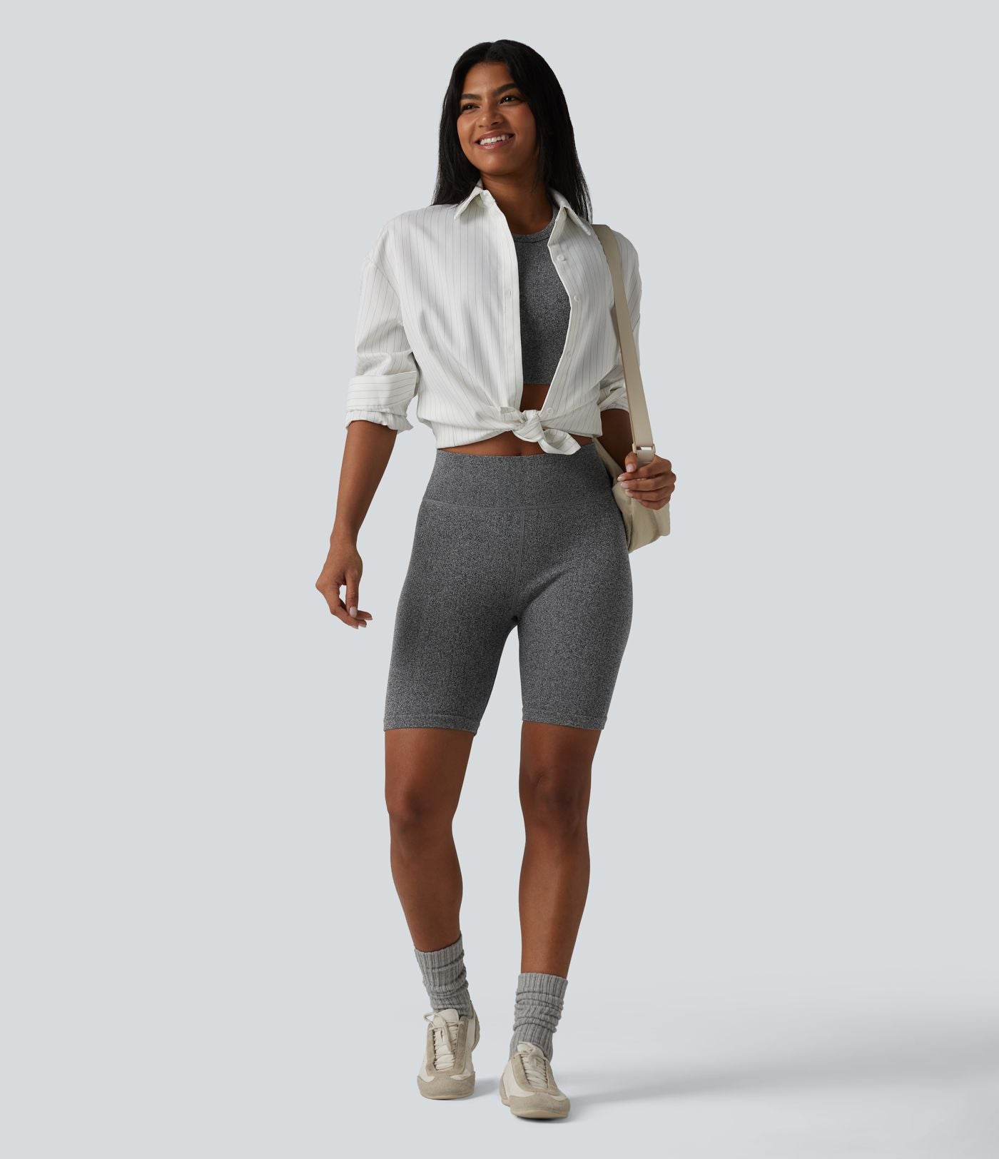 OneForm Seamless Flow Short de cycliste casual taille haute sans couture