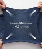 Leggings 7/8 décontractés en denim taille haute avec poches Halara Flex™