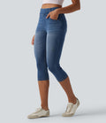 Jegging capri Halara Flex™ taille haute décontracté avec poches