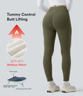 Legging de yoga Halara UltraSculpt™ Extra Heat taille haute froncé effet push-up gainant avec poches