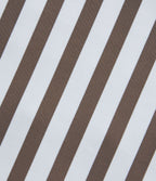Legging yoga 7/8 taille haute à rayures et cordon de serrage avec poches