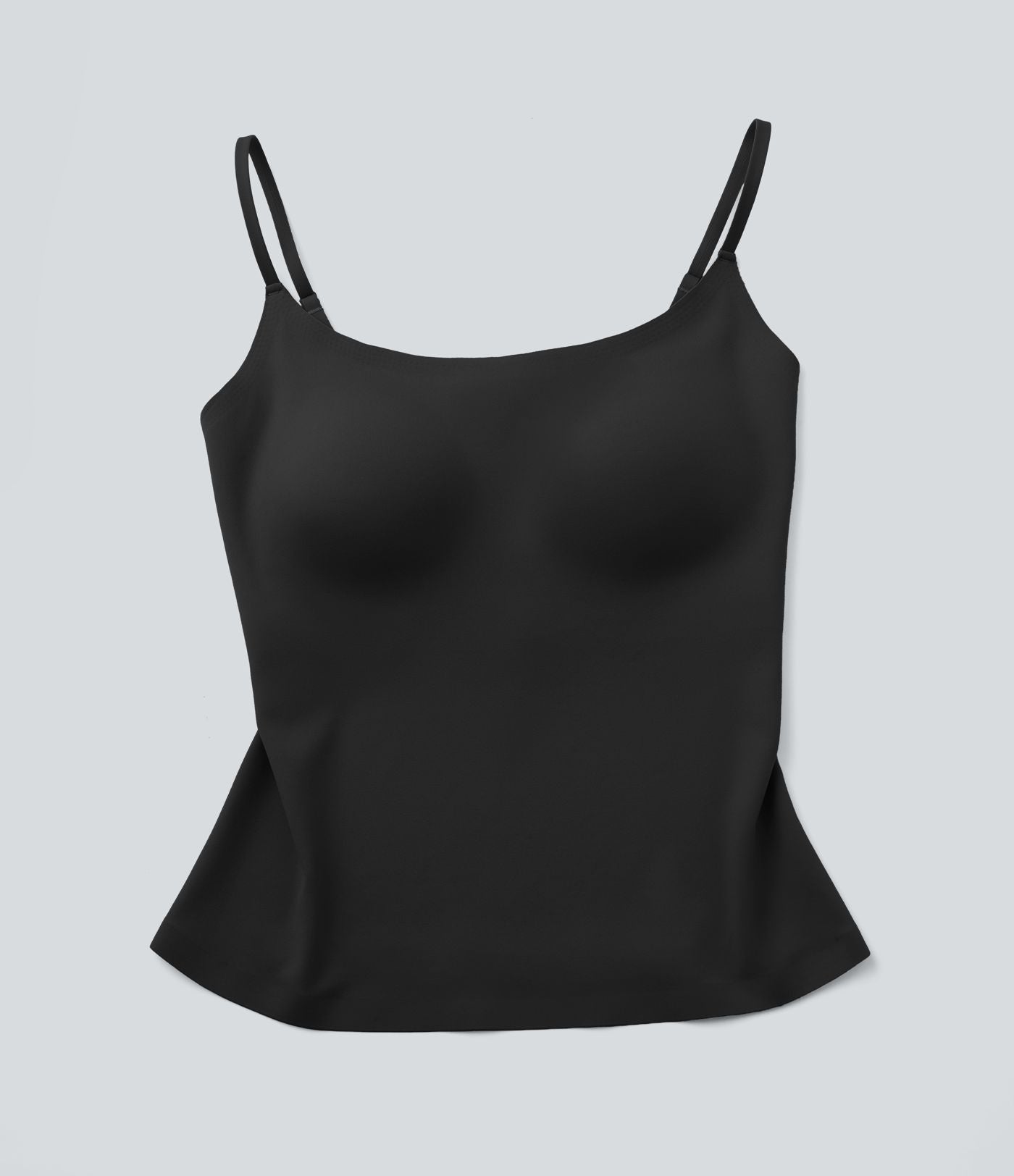 Débardeur décontracté à col rond et soutien-gorge intégré, bonnets BE