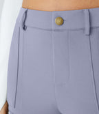 Pantalon cargo ajusté uni taille haute DayStretch avec poches zippées